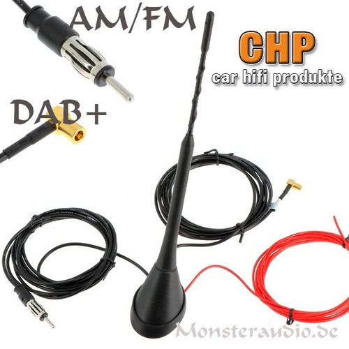 Dab kombiantenne auto - fm,