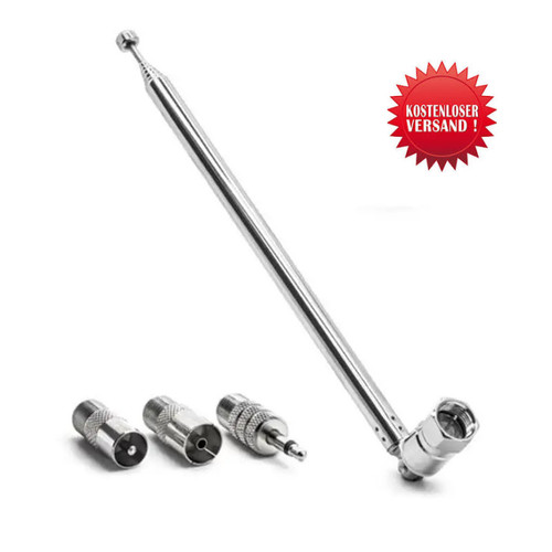 74cm teleskop antenne ersatz - 74cm,