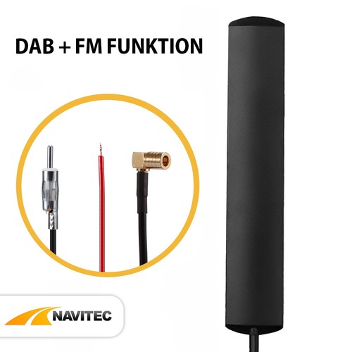 Dab klebeantenne auto - ✅, +